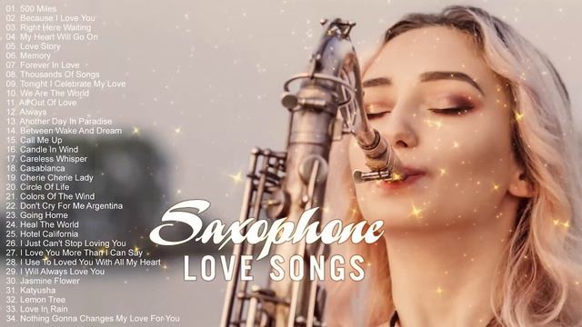 Greatest 200 Romantic Saxophone Love Songs - Best Relaxing Saxophone Songs Ever - Music Soul смотреть онлайн