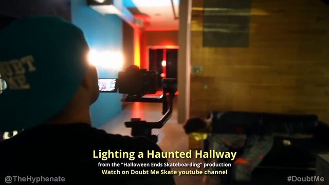 Lighting a Haunted Hallway Scene [ Nanlite Pavotubes + Mixpanel 150 ] смотреть онлайн