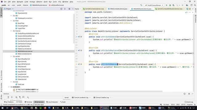 java web servlet 0538 【掌握】ServletContextAttributeListener смотреть онлайн