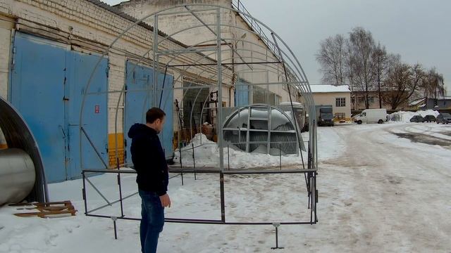 Увеличение высоты теплицы. Специальный модуль от нашего генерального партнера, компании RTLINE.