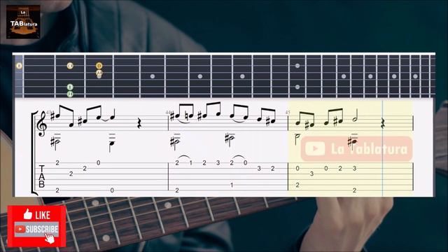 Tico-Tico no Fuba - Easy Version - Guitar TAB Tutorial смотреть онлайн