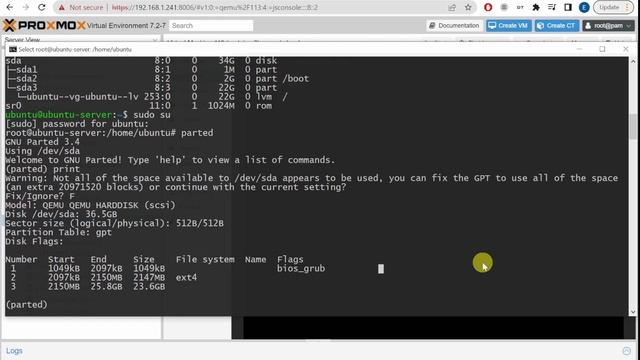 How to resize VM's disk in Proxmox смотреть онлайн