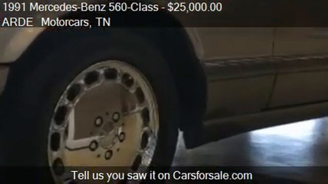 1991 Mercedes-Benz 560-Class SEC coupe for sale in Brentwood смотреть онлайн