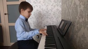 И. С. Бах  "Полонез" соль минор