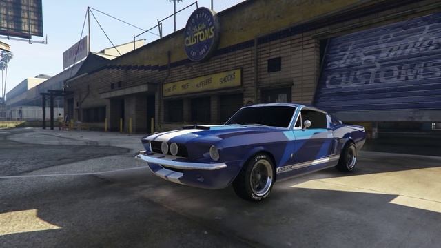 GTA 5 Моды: 1967 Ford Mustang GT500 - Настоящие Машины! смотреть онлайн