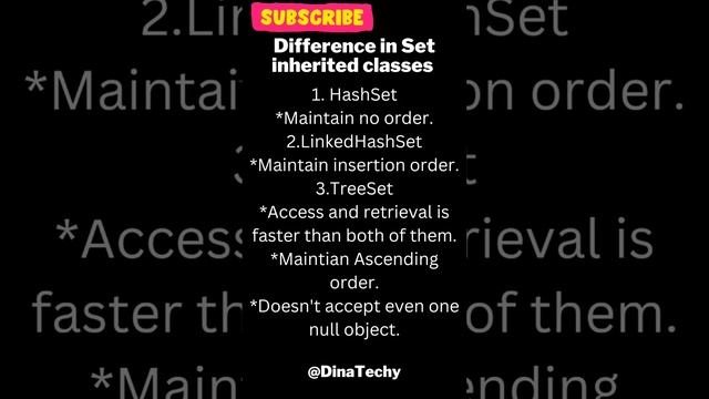 Difference in Set inherited classes #java #interview #collection #set #hashset #2023 #trending смотреть онлайн