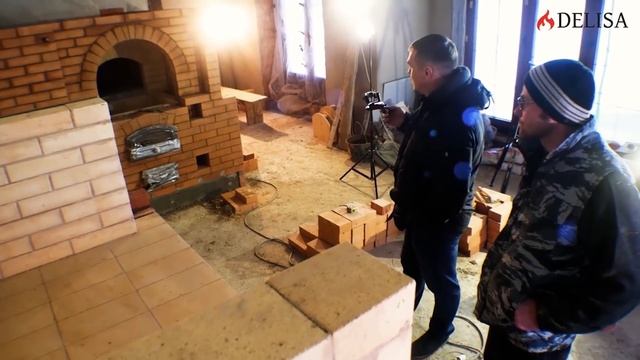 Печной комплекс с русской печкой(часть 1) смотреть онлайн