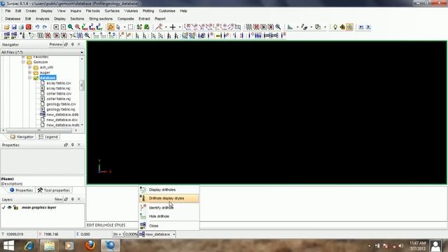 Surpac Tutorials -Lesson 3 Geology Database(Drillhole Styles And Manipulation)