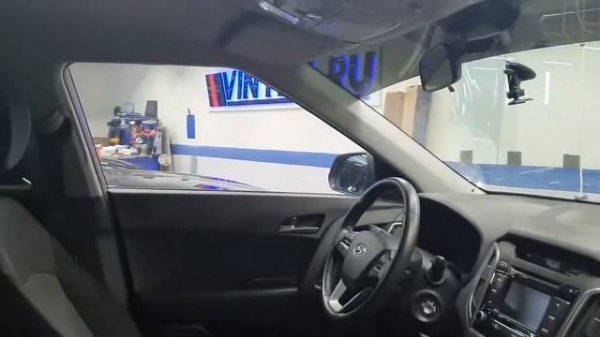 Hyundai Creta - тонировка задней части LLumar, тонировка боковых атермальной плёнкой UltraVision