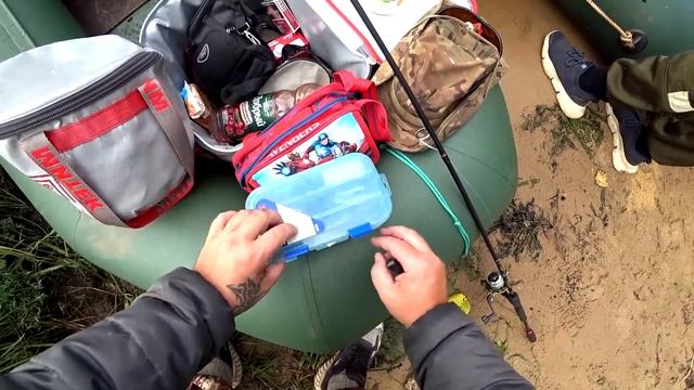 Рыбалка на лесной реке.Стационарные кружки. Сamping ,fishing,bushcraft, смотреть онлайн