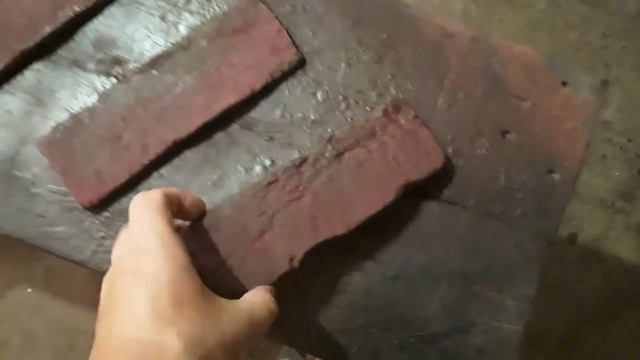 Гипсовая плитка под кирпич , покраска и монтаж смотреть онлайн