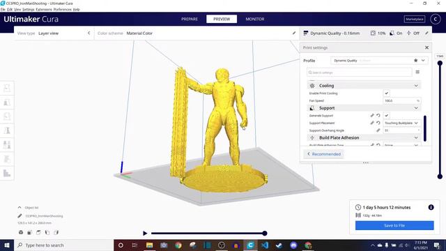 How to Use Custom Supports in Cura! смотреть онлайн