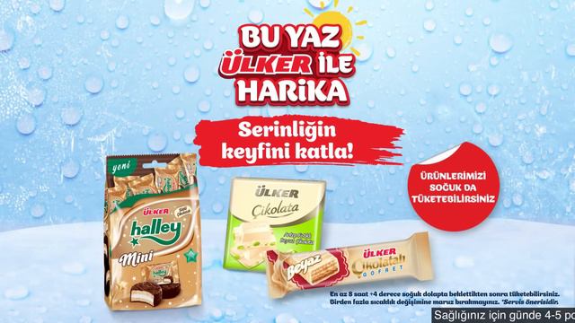 Bu Yaz Ülker ile Harika! Bu sıcak günlerde serinliğin keyfini katla! смотреть онлайн