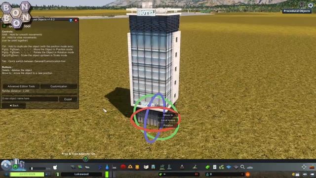 #CitiesSkylines - Procedural Objects Mod - Tutorial - How to edit assets in game смотреть онлайн