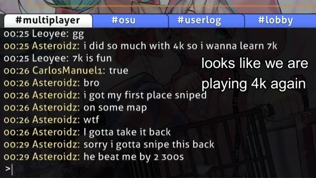 "fnf starter"plays osu! mania multiplayer for the first time (4k and 7k) смотреть онлайн