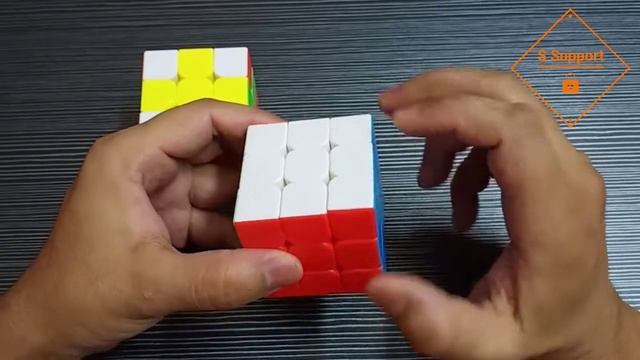 LEARN HOW TO MAKE CROSS / PLUS PATTERN IN A 3x3 RUBIK'S CUBE [HINDI] смотреть онлайн