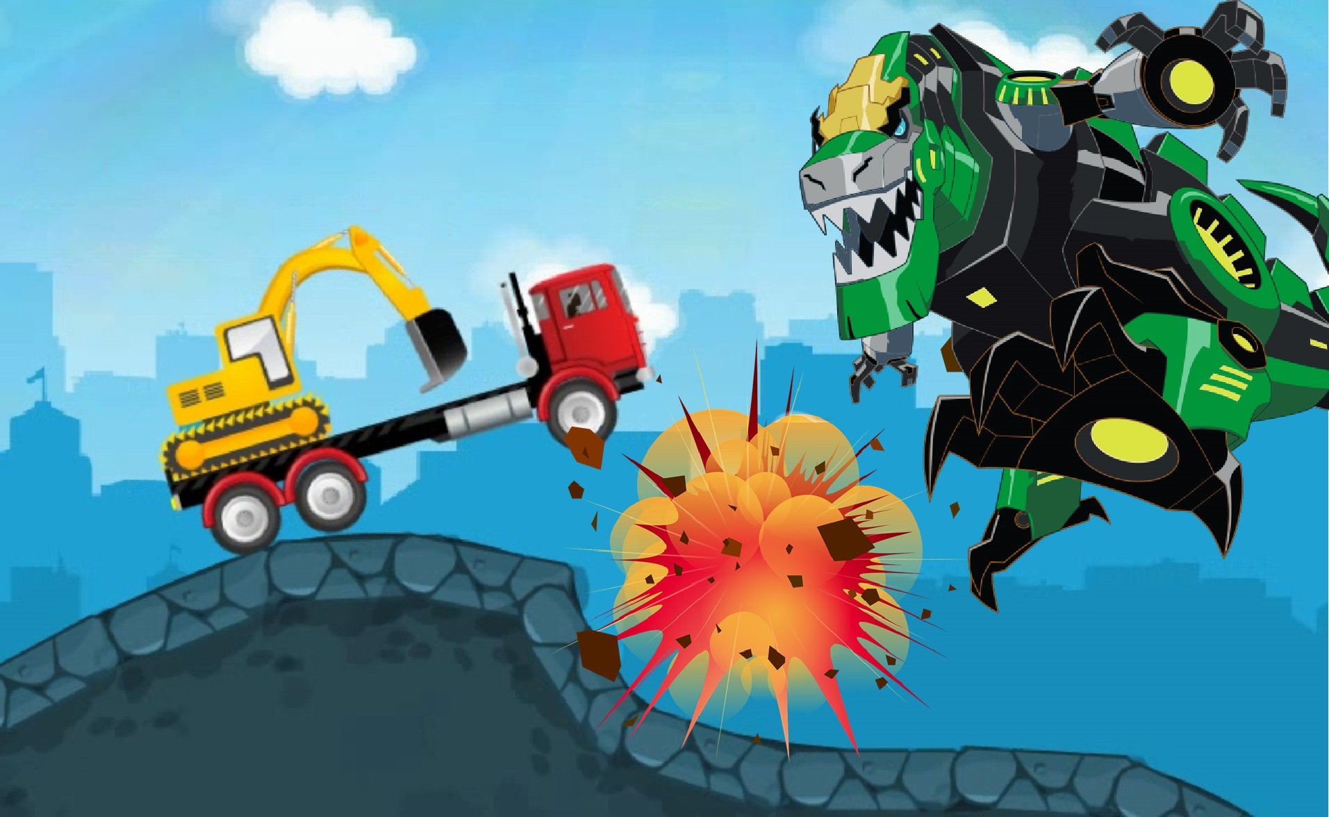 МУЛЬТИК ПРО МАШИНКУ 12|Грузовик Перевозчик машинок|Мультики с машинками для детей|Красный камаз