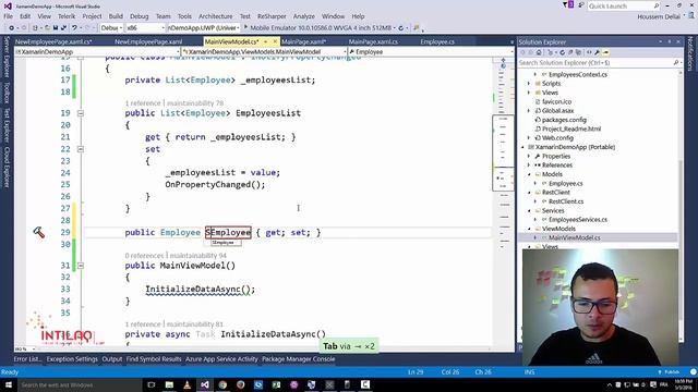 Xamarin Forms Apps [Connecting to Web Services, POST] Part3 смотреть онлайн