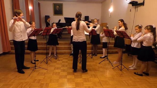 Flute ensemble «Fermata» (Moscow, Russia) смотреть онлайн