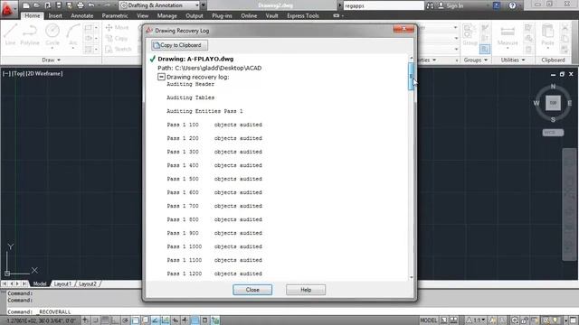 AutocAD Drawing Repair Methods смотреть онлайн