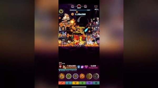 Tap Titans 2 - Abyssal Tournament first 10,000 stages