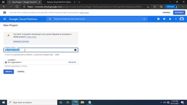 How to Generate Gmail OAuth2 access token and refresh token Part 1 / 4 | Setup Google API project смотреть онлайн