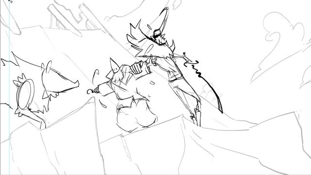 D&D5e - Encountering the Dire Wolf - Drawing & Discussion смотреть онлайн