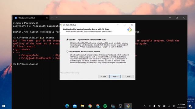 Git installation Tutorial смотреть онлайн