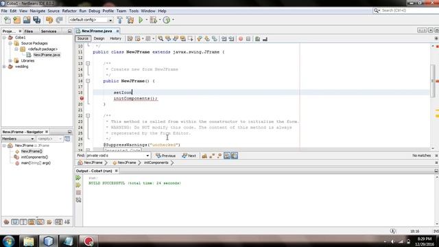Cara Mengganti Icon pada JFrame [JavaSwing] смотреть онлайн