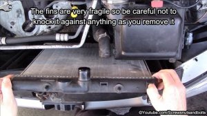 Radiator Removal and Refitting - Peugeot 206