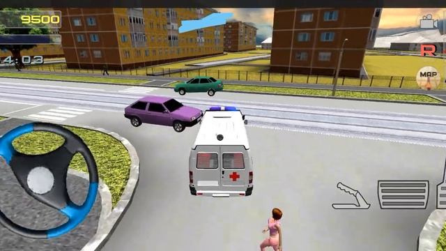 ambulance Simulator 3D - Android Gameplay HD #4 смотреть онлайн