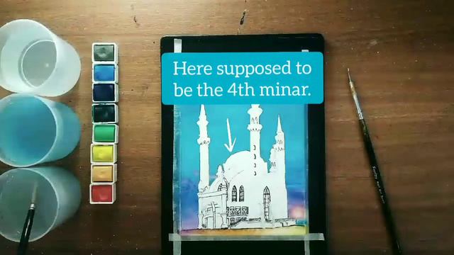 PAINTING•KUL SHARIF MOSQUE,, KAZAN, RUSSIA смотреть онлайн