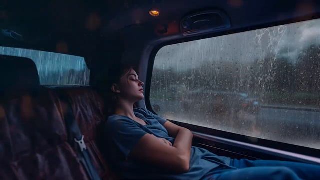 Rain Sounds For Sleeping - SOLO Car Camping in Rain | Sleep in a Car When it's raining смотреть онлайн