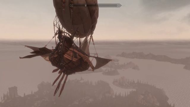 Odyssey of the Dragonborn - Airship approach demo смотреть онлайн