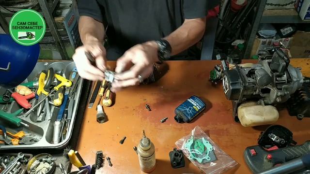 Как самому устранить залегание поршневого кольца на бензокосе с диаметром поршня 36 мм. смотреть онлайн