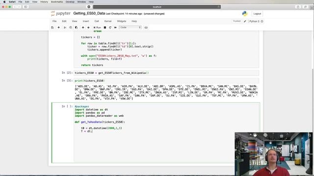 V4: Request Stock Data from Yahoo Finance (using Python) смотреть онлайн