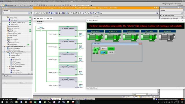 Fix Error: The "WinCC" SQL instance is either not running or not available. смотреть онлайн