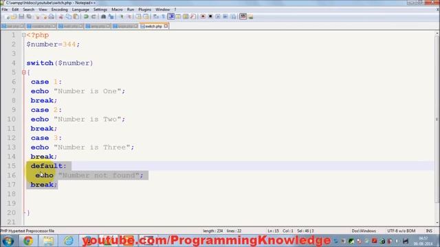 PHP Tutorial for Beginners 16 # Switch Statement смотреть онлайн