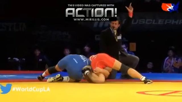 FS.WORLD CUP LOS ANGELES 2014.65 кг. Ганзориг Мандахнаран (MGL) - Даичи Такатани (JPN) смотреть онлайн