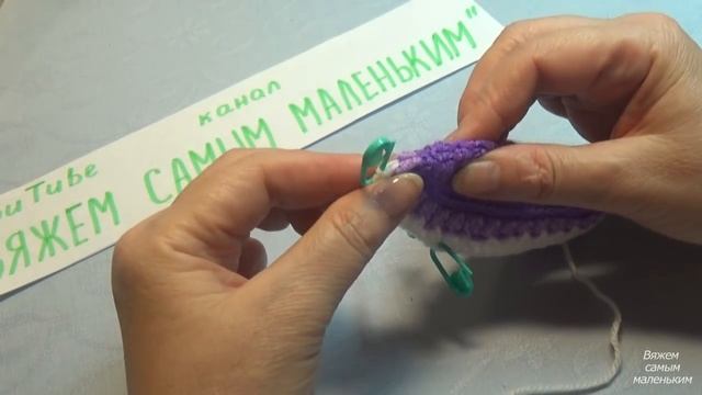 Вязание крючком пинетки #135 смотреть онлайн