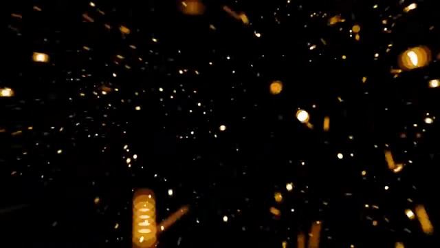 Футаж Золотой Песок Свечение Анимация для слайд шоу смотреть онлайн