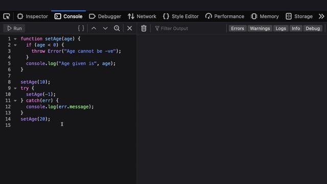 Javascript - Part 8 - Error Handling смотреть онлайн