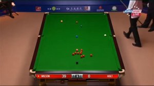 Kyren Wilson - Michael Holt (Frame 3) Snooker Shanghai Masters 2013 - Quarter Final