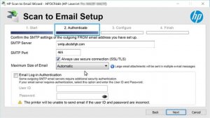 Настройка сканирования в эл. почту с помощью мастера для МФУ HP LaserJet Pro M300-400 | HP Support