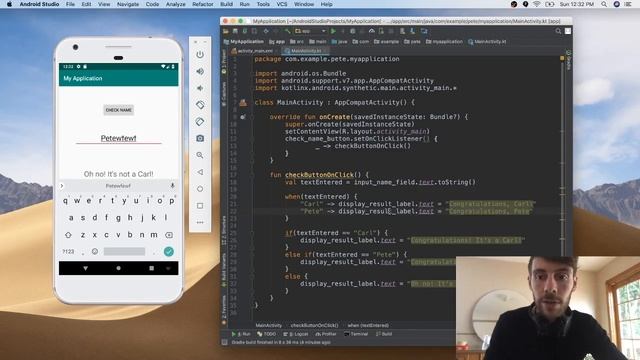 Kotlin When Statements in Android смотреть онлайн
