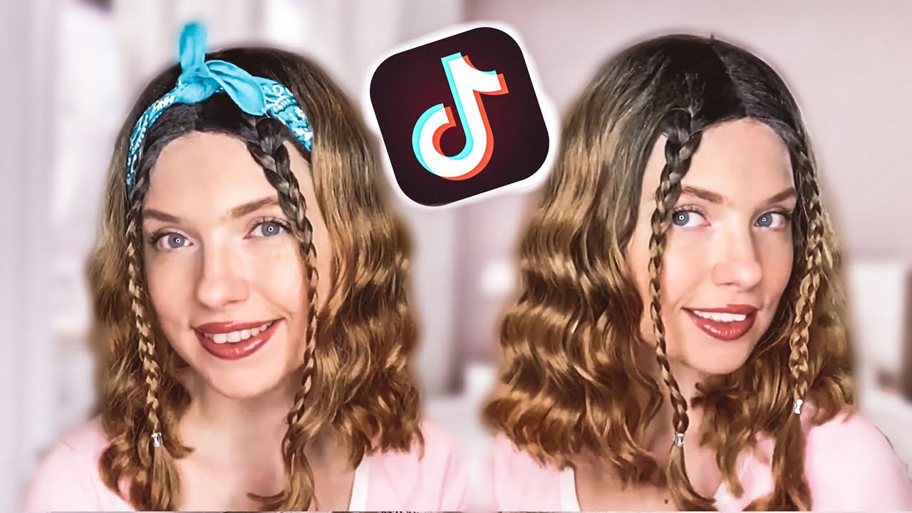 ПРИЧЕСКИ ИЗ ТИК ТОКА С БАНДАНОЙ ДЛЯ КОРОТКИХ, ДЛИННЫХ И СРЕДНИХ ВОЛОС \ TRENDY TIKTOK HAIRSTYLES смотреть онлайн