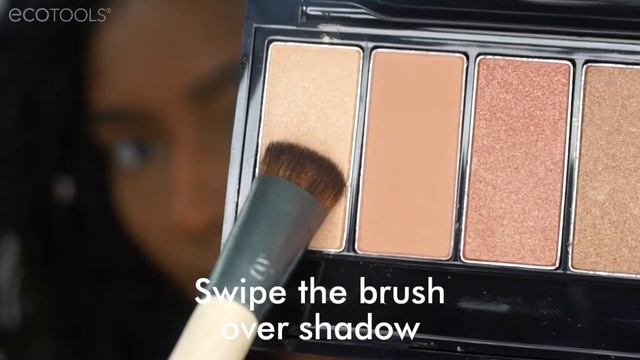 Wonder Impact Shadow Brush Makeup Tutorial | EcoTools смотреть онлайн