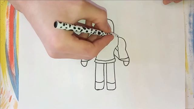 Как Нарисовать Роблокс Маркерами/РисункиМаркером/Рисунки Для Детей и Начинающих|How To Draw A Roblo смотреть онлайн