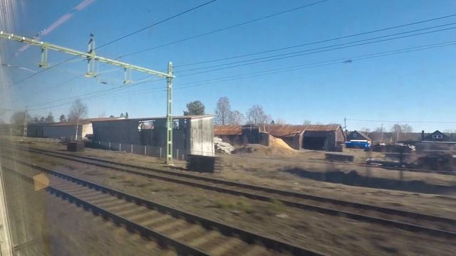 Copenhagen to Stockholm by Train | GoPro Hero 5 Black смотреть онлайн