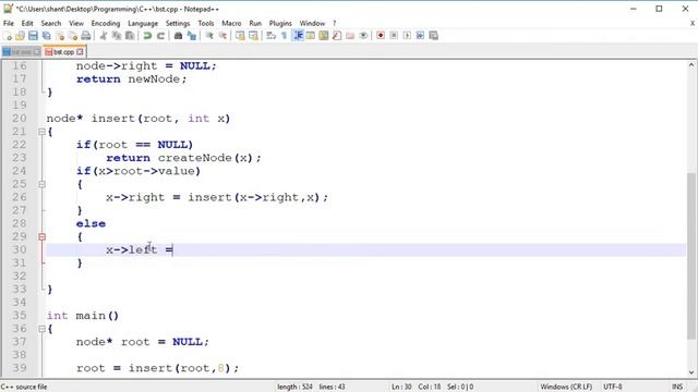 8. Binary Search Tree C++ Implementation смотреть онлайн